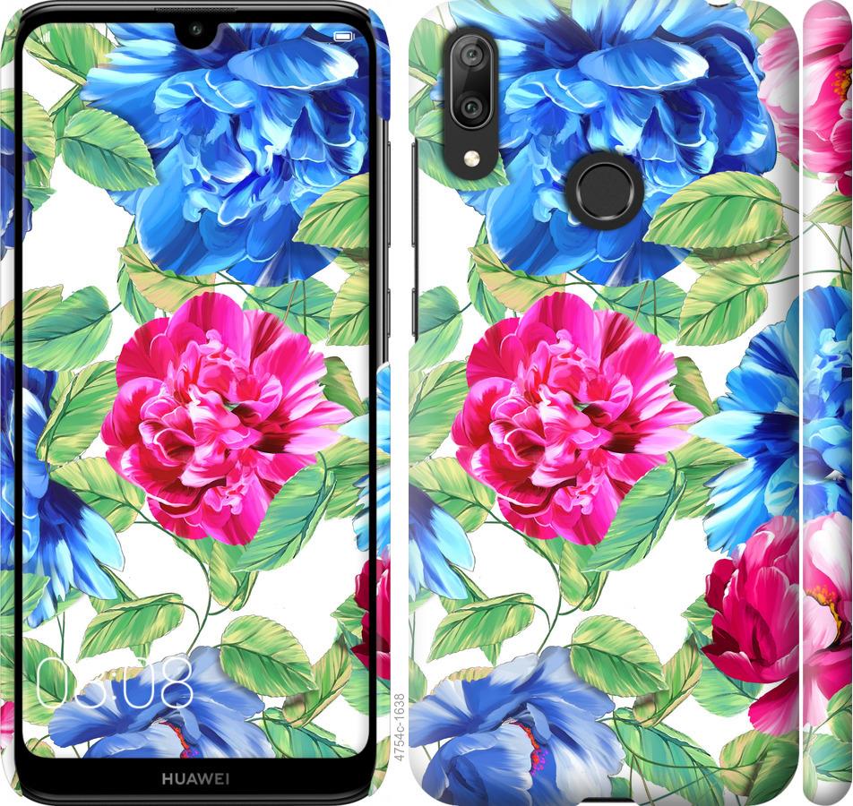 

Чохол на Huawei Y7 2019 квіти 21