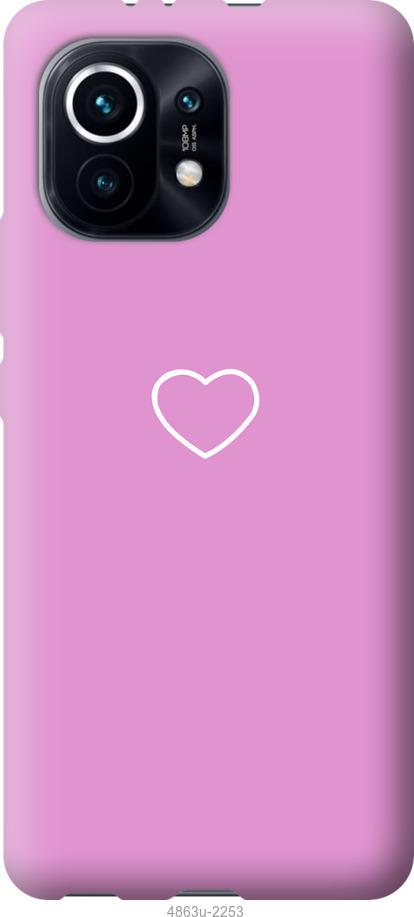 Чохол на Xiaomi Mi 11 серце 2
