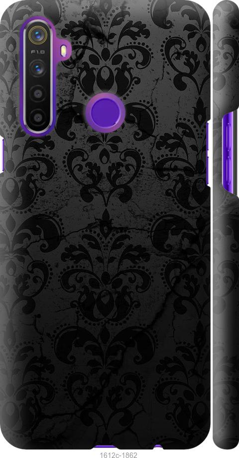 

Чехол на Realme 5 узор черный