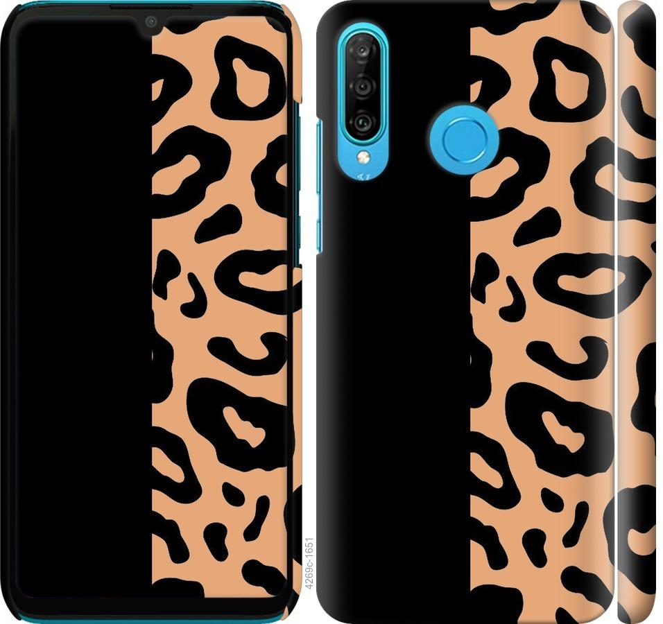 

Чохол на Huawei P30 Lite Плями леопарда