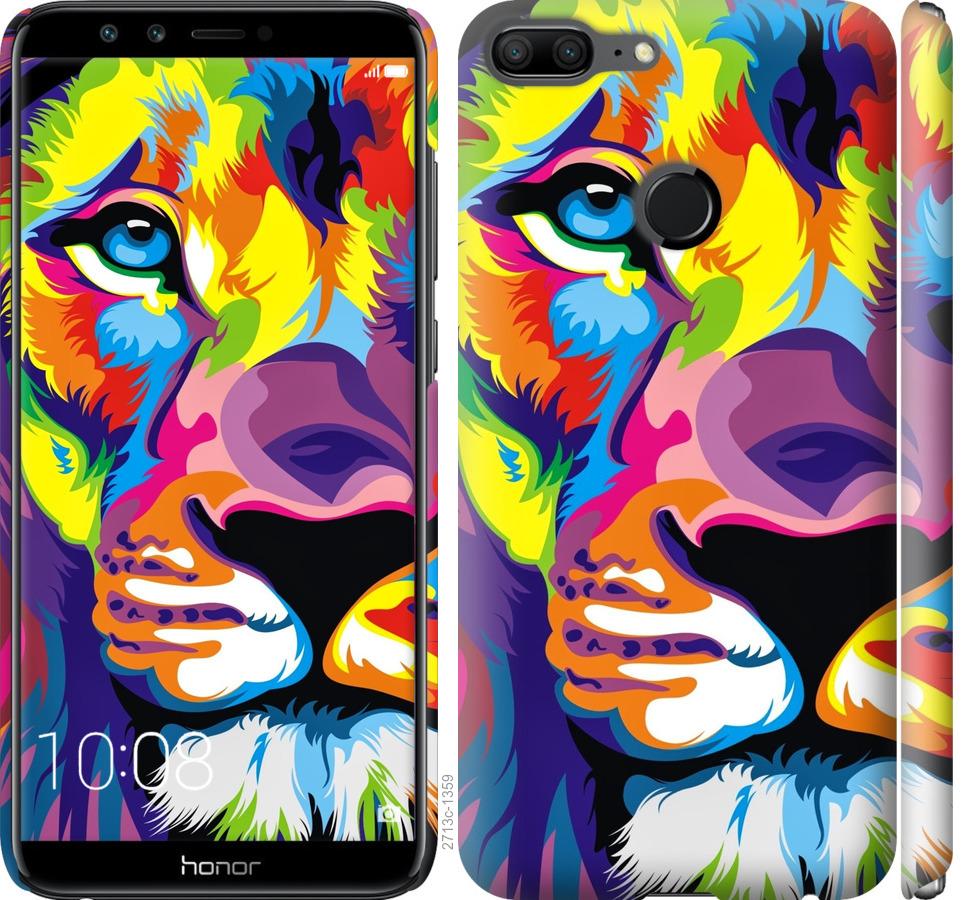 

Чохол на Huawei Honor 9 Lite Різнобарвний лев