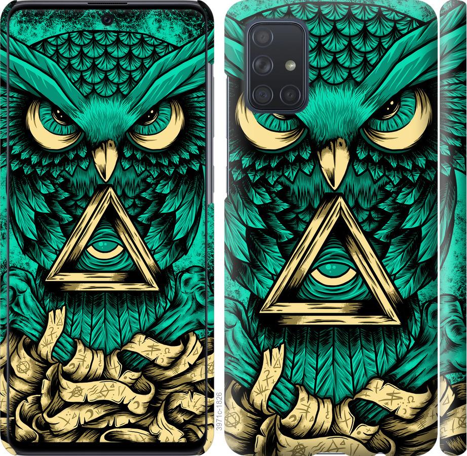

Чохол на Samsung Galaxy A71 2020 A715F Сова Арт-тату