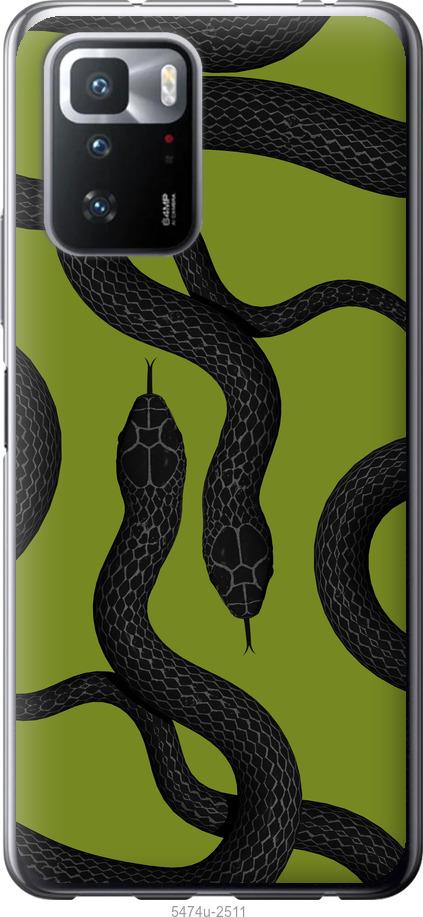 

Чехол на Xiaomi Poco X3 GT Змеи v2