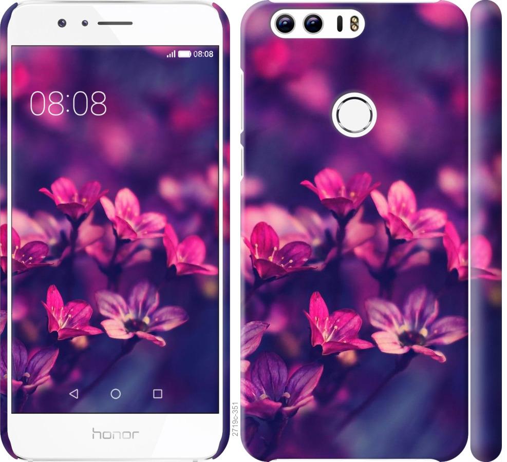 

Чохол на Huawei Honor 8 Пурпурні квіти