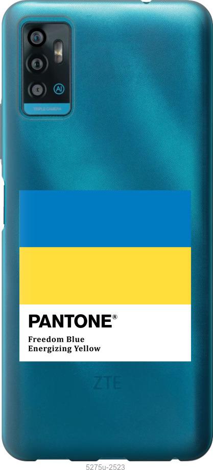 

Чохол на ZTE Blade A71 Прапор Пантон