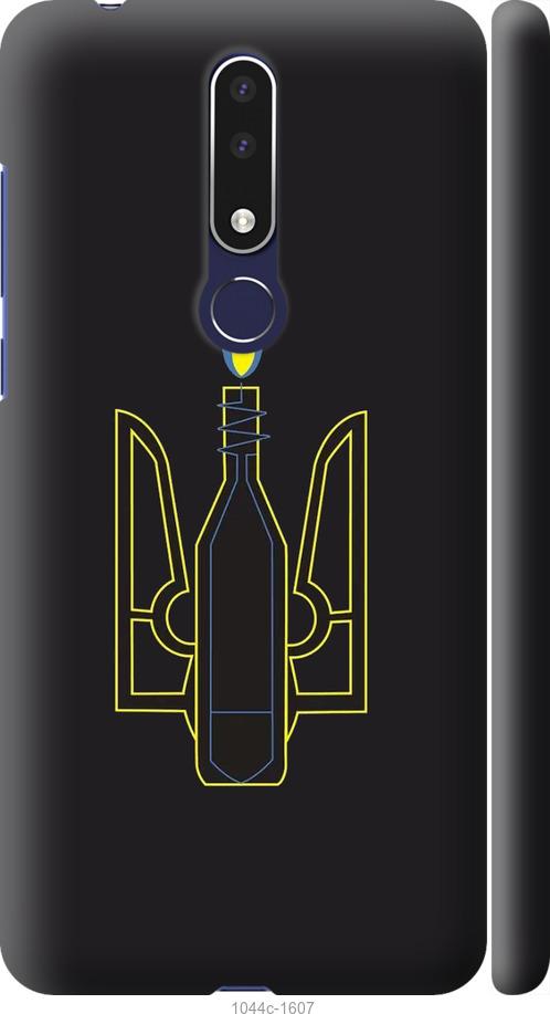 

Чехол на Nokia 3.1 Plus Коктейль Молотова