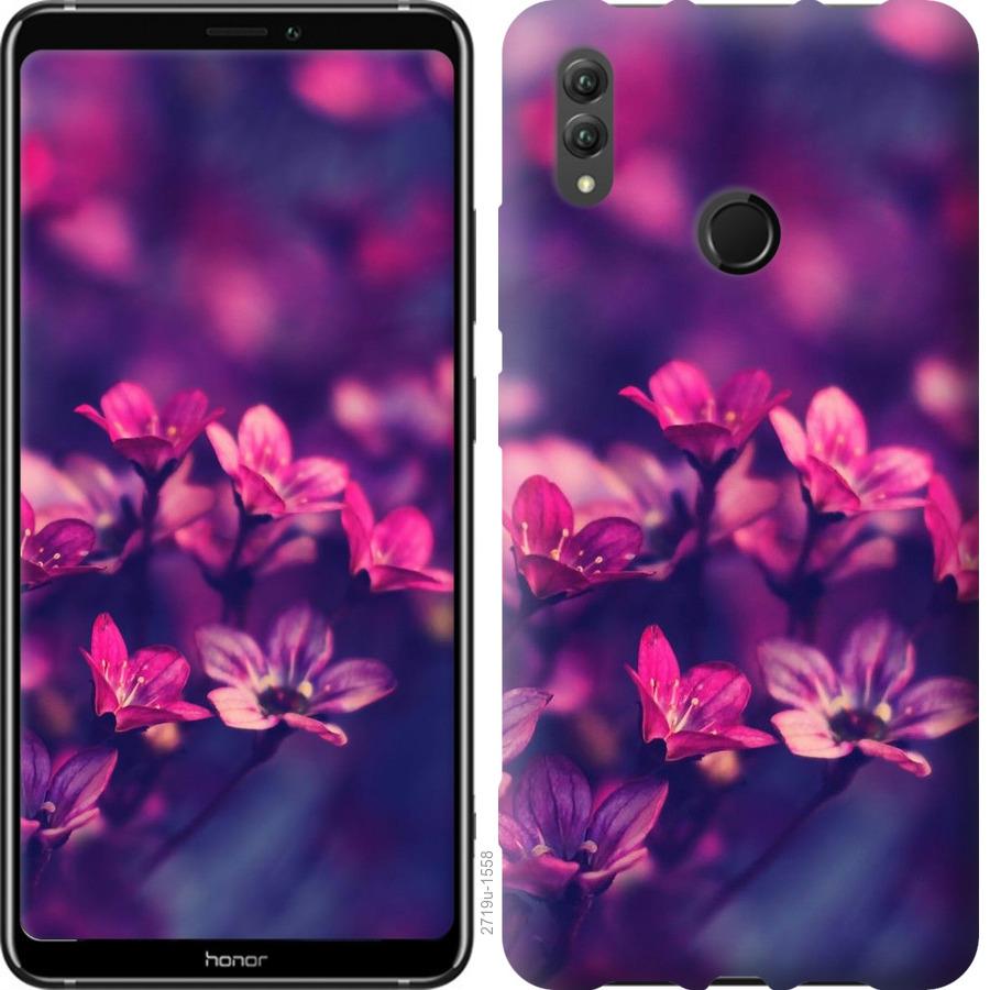 

Чохол на Huawei Honor Note 10 Пурпурні квіти