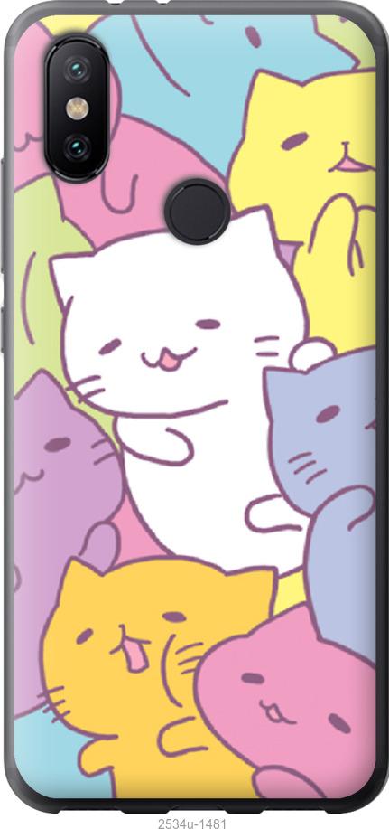 

Чехол на Xiaomi Mi Mix 3 Котики