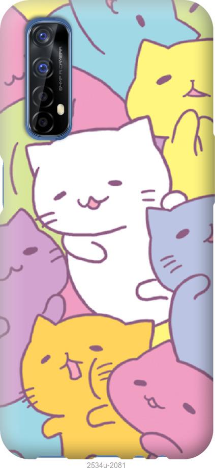 

Чехол на Realme 7 Котики