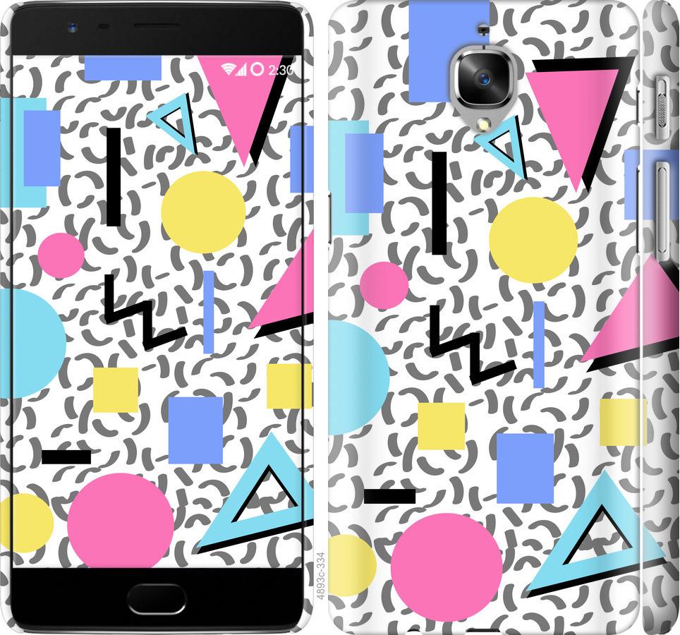 

Чехол на OnePlus 3T Color shapes