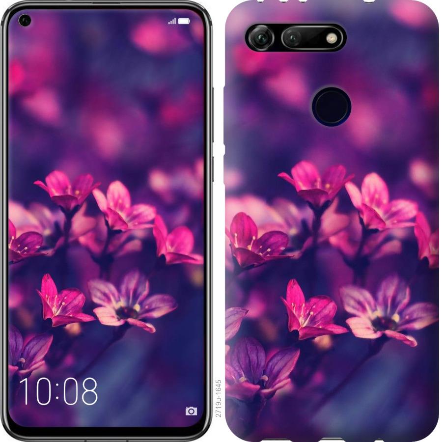 

Чохол на Huawei Honor View 20 Пурпурні квіти