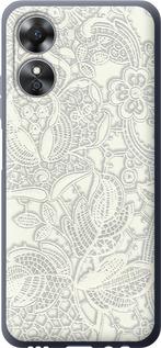 

Чохол на Oppo A17 Біле мереживо