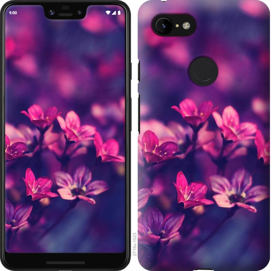 

Чохол на Google Pixel 3 XL Пурпурні квіти