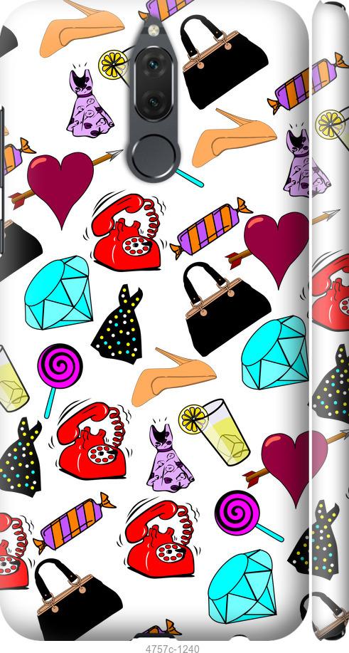 Чехол на Huawei Mate 10 Lite stickers