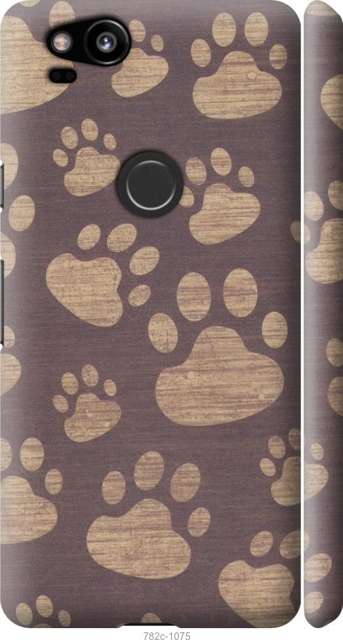 

Чехол на Google Pixel 2 Следы тигра