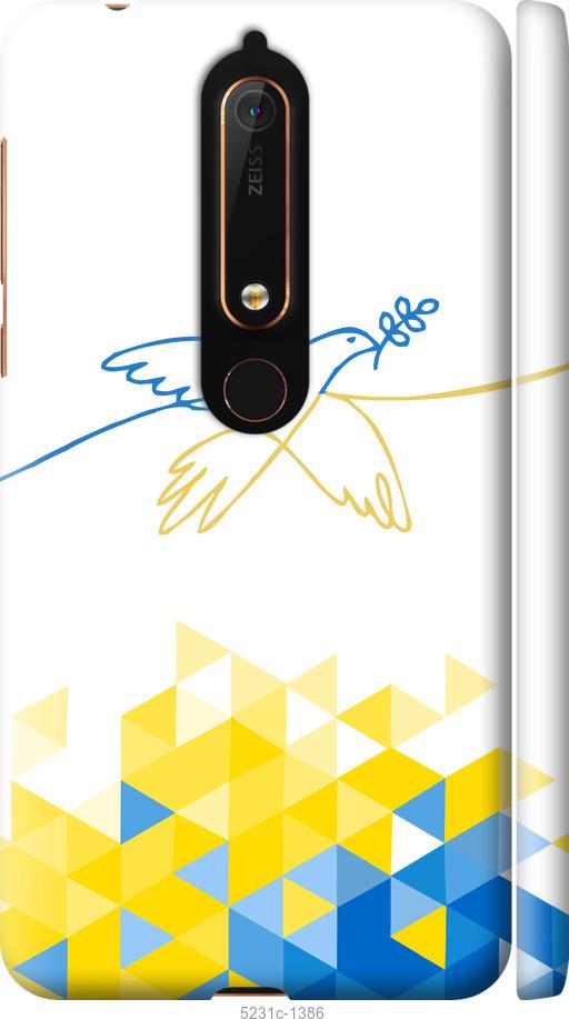 

Чохол на Nokia 6 2018 Птица мира