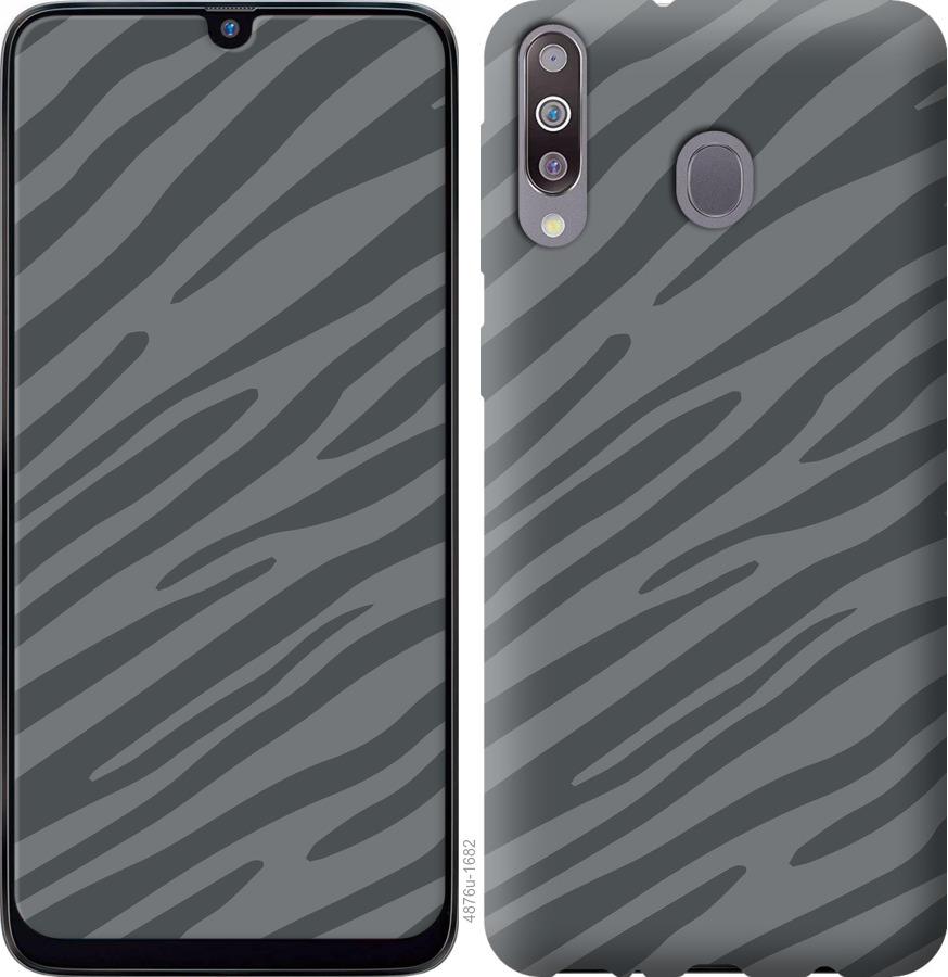 

Чохол на Samsung Galaxy M30 Сіра зебра