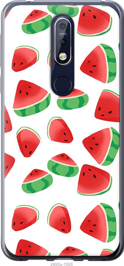 

Чехол на Nokia 7.1 Арбуз