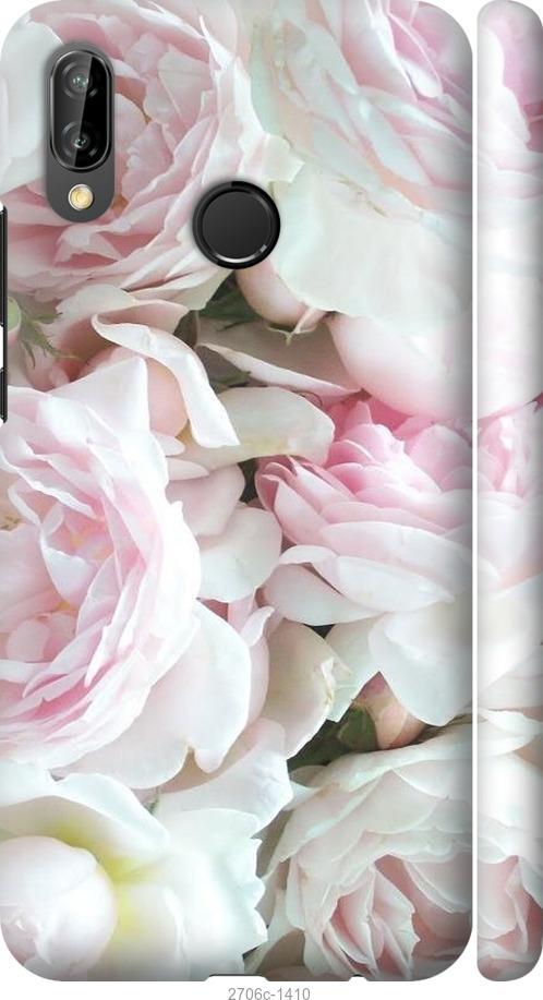 

Чехол на Huawei P20 Lite Пионы v2
