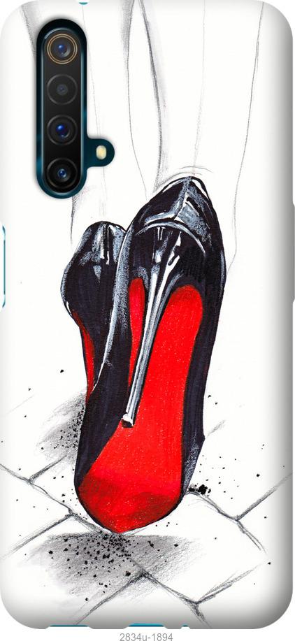 Чехол на Realme X50 Devil Wears Louboutin