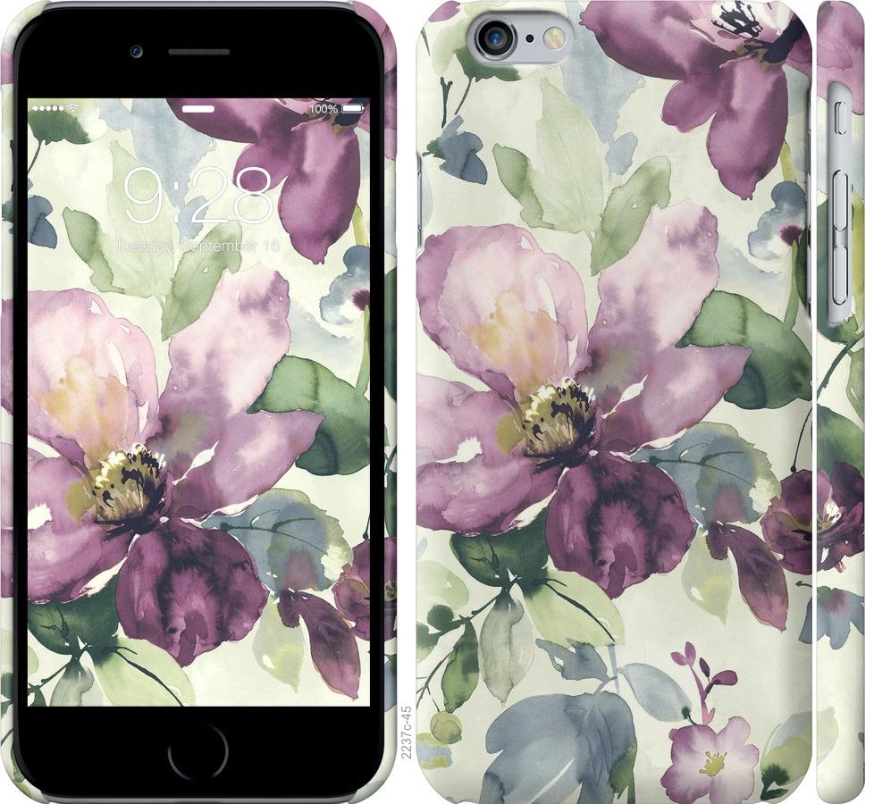 

Чохол на iPhone 6s Квіти аквареллю