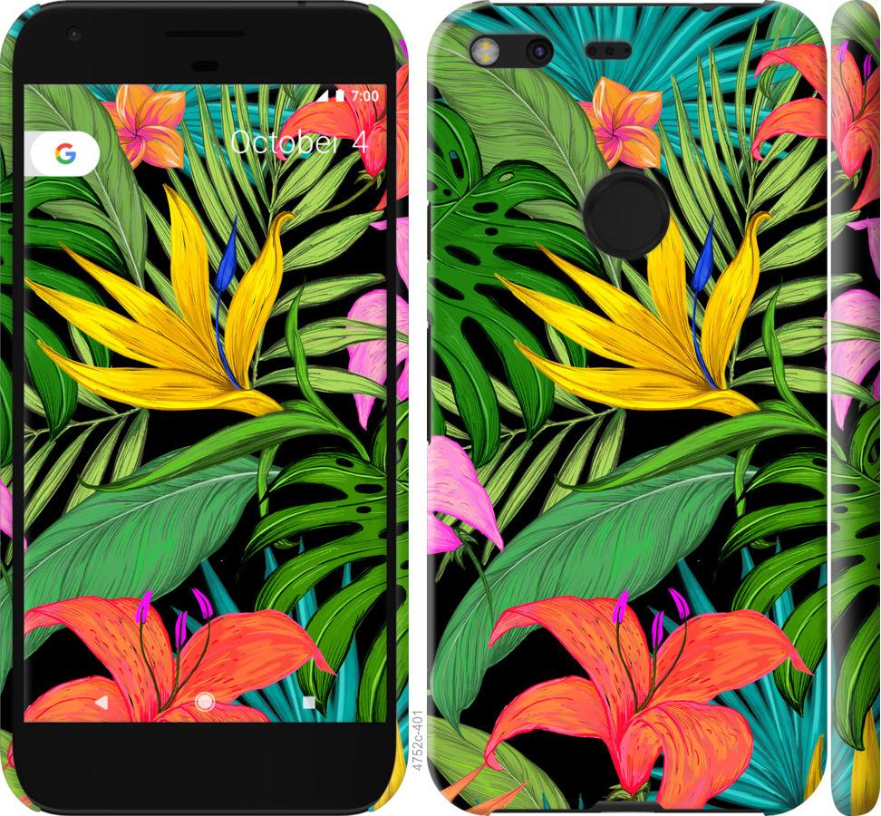 

Чохол на Google Pixel XL Тропічні листя 1
