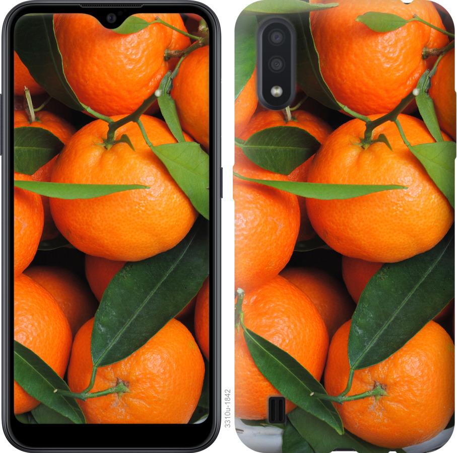 

Чохол на Samsung Galaxy A01 A015F мандарини
