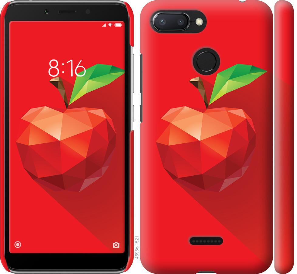 

Чохол на Xiaomi Redmi 6 яблуко
