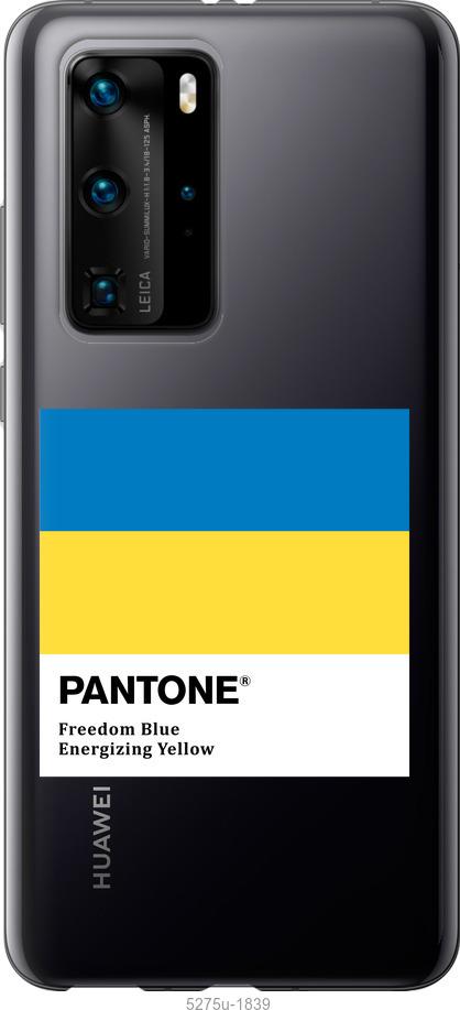 

Чохол на Huawei P40 Pro Прапор Пантон