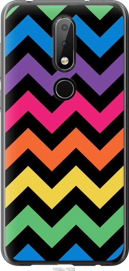 

Чехол на Nokia 6.1 Plus Шеврон v1