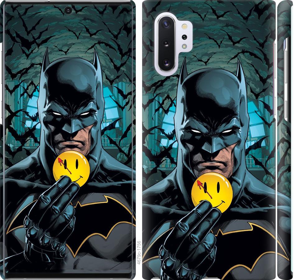 Чехол на Samsung Galaxy Note 10 Plus Бэтмен 2