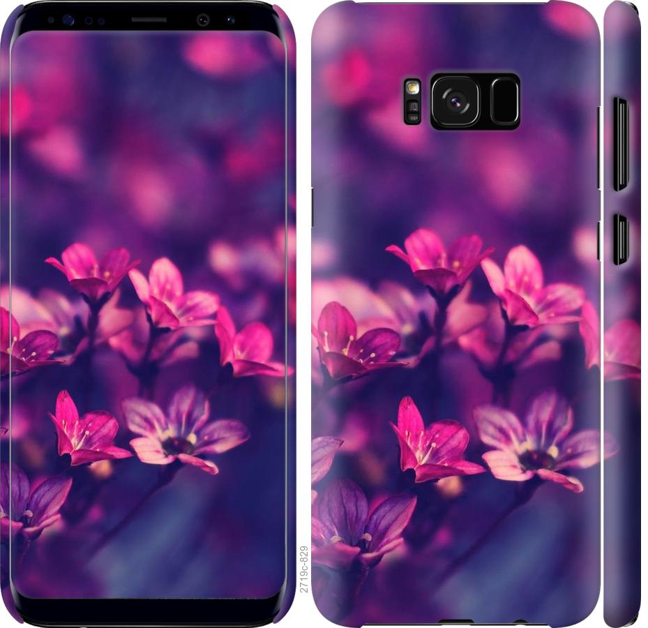 

Чохол на Samsung Galaxy S8 Пурпурні квіти