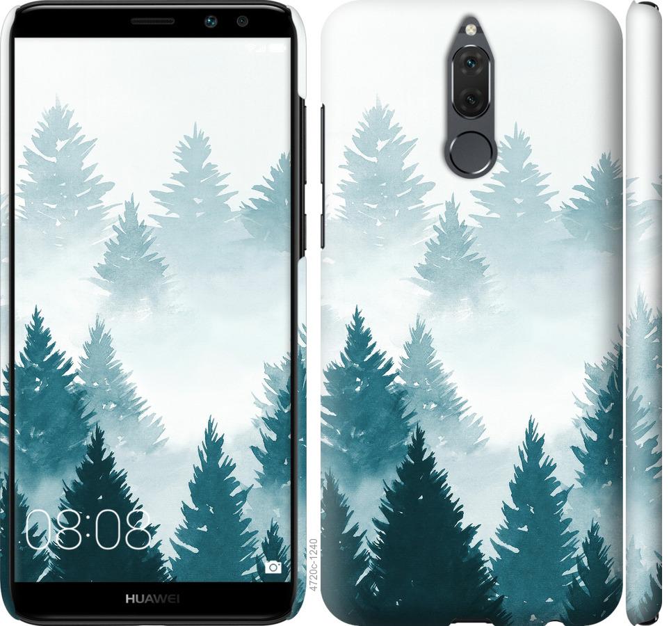 

Чохол на Huawei Mate 10 Lite Акварельні Ялинки