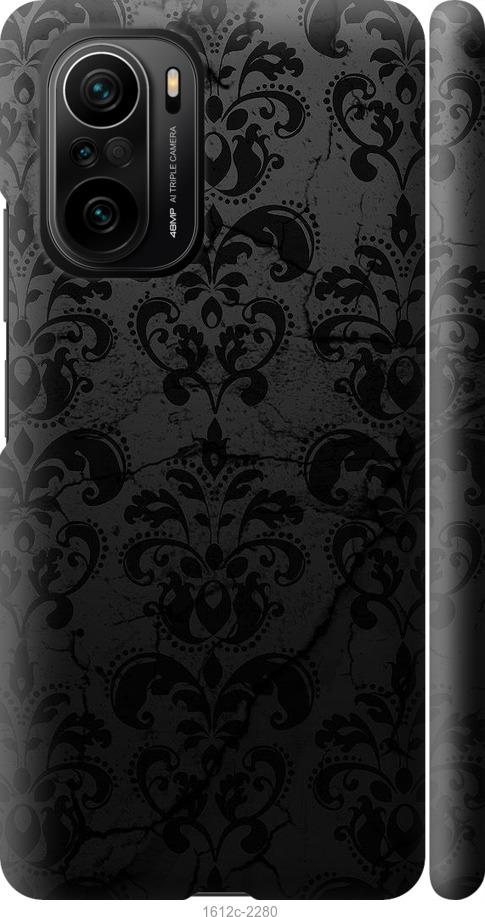 

Чехол на Xiaomi Poco F3 узор черный