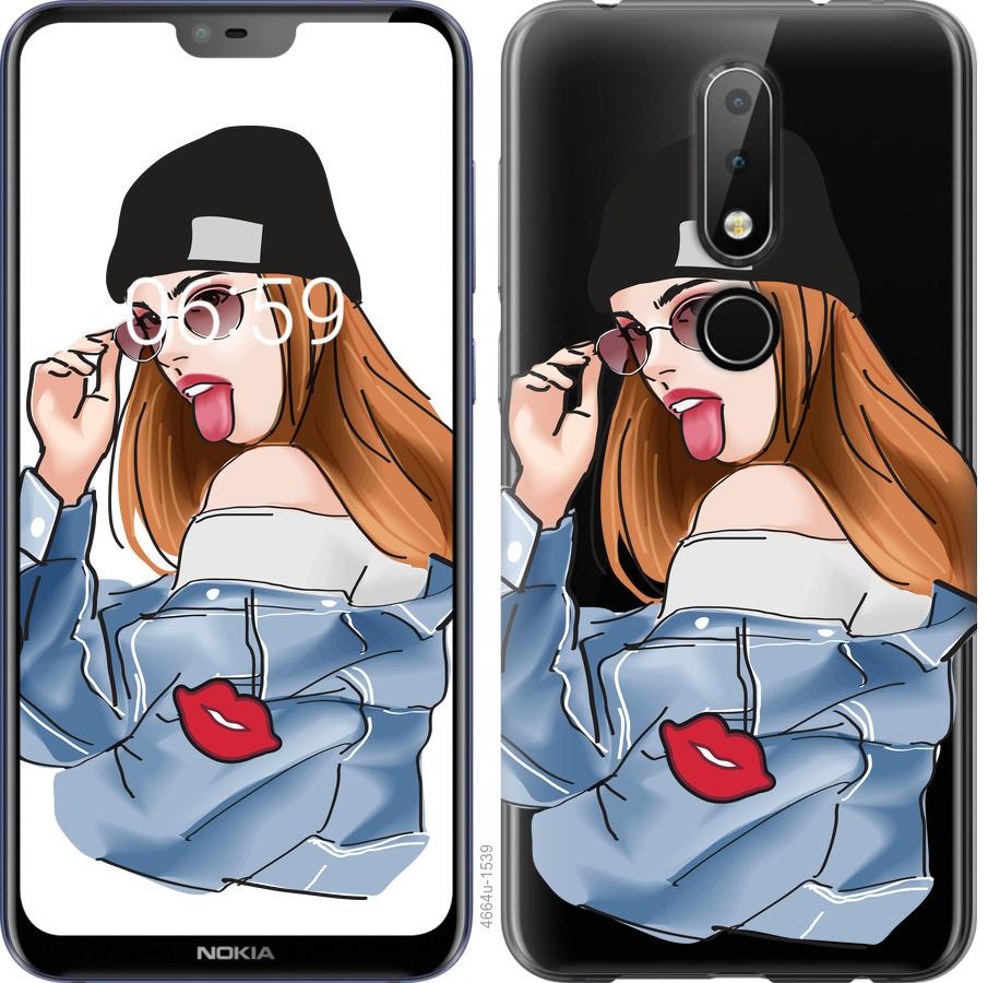 

Чохол на Nokia 6.1 Plus Дівчина v3