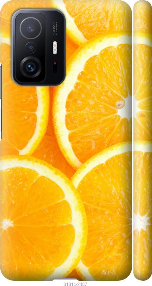 

Чохол на Xiaomi 11T Pro часточки апельсина