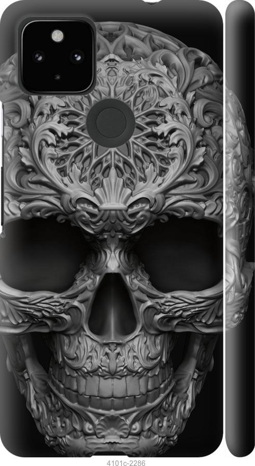 

Чехол на Google Pixel 5A skull-ornament