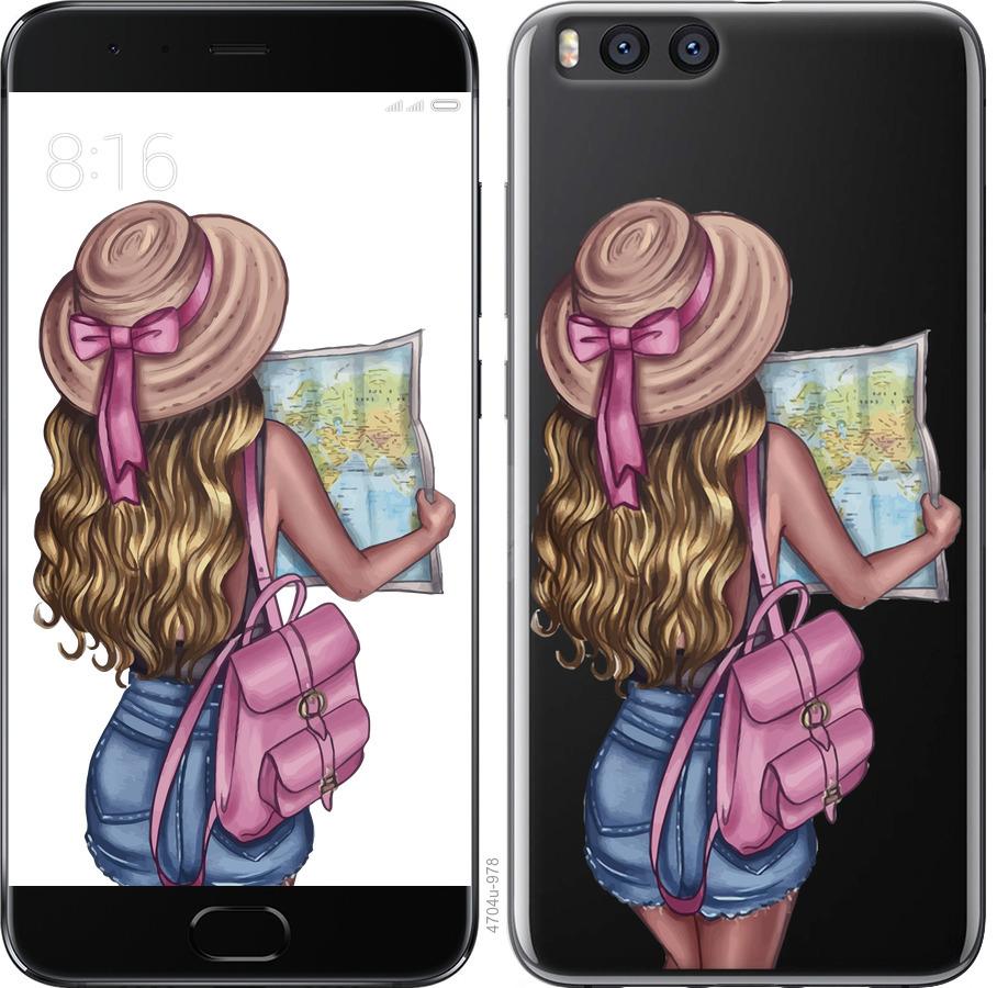

Чохол на Xiaomi Mi Note 3 Дівчина з картою