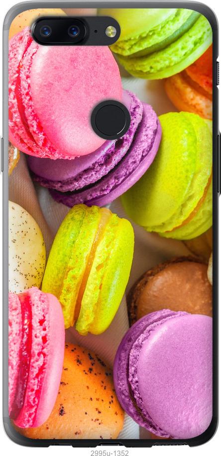 

Чехол на OnePlus 5T Макаруны