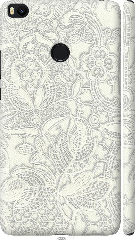 

Чехол на Xiaomi Mi Max 2 Белое кружево