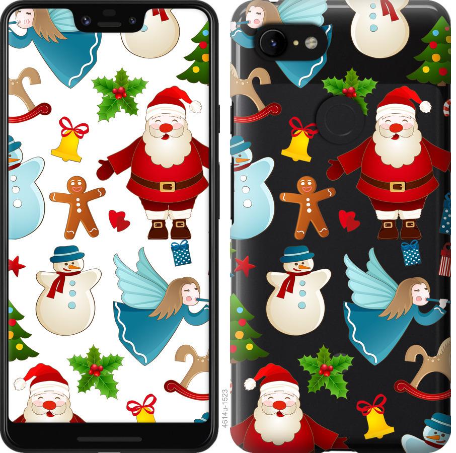 

Чехол на Google Pixel 3 XL Новогодний 1
