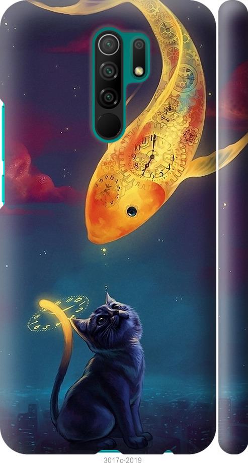 

Чехол на Xiaomi Redmi 9 Кошкин сон