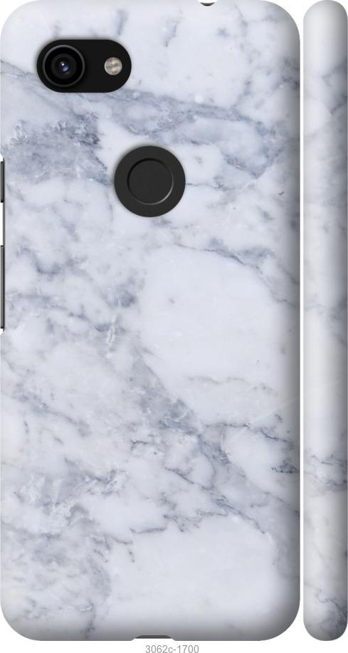 

Чехол на Google Pixel 3a Голубой мрамор