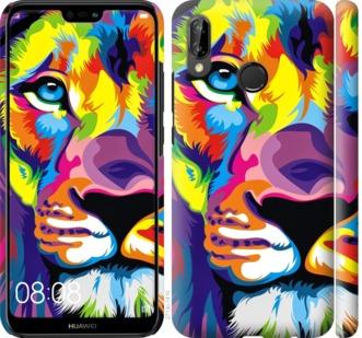 

Чохол на Huawei P20 Lite Різнобарвний лев