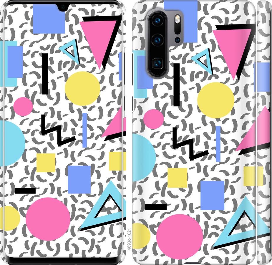 

Чехол на Huawei P30 Pro Color shapes