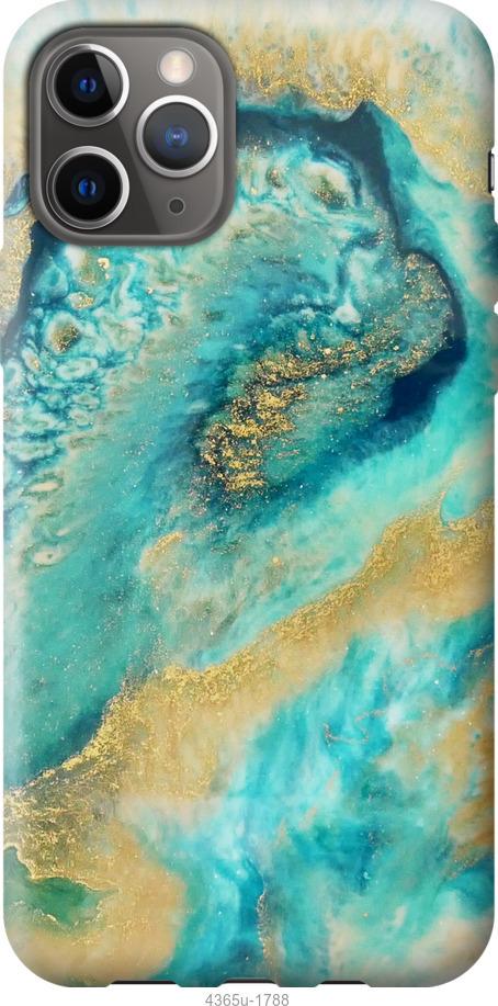 

Чехол на Google Pixel 4 XL Green marble