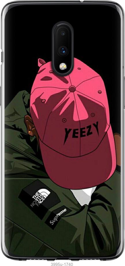 

Чехол на OnePlus 7 logo de yeezy