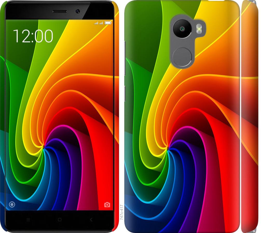

Чохол на Xiaomi Redmi 4 Райдужний вихор