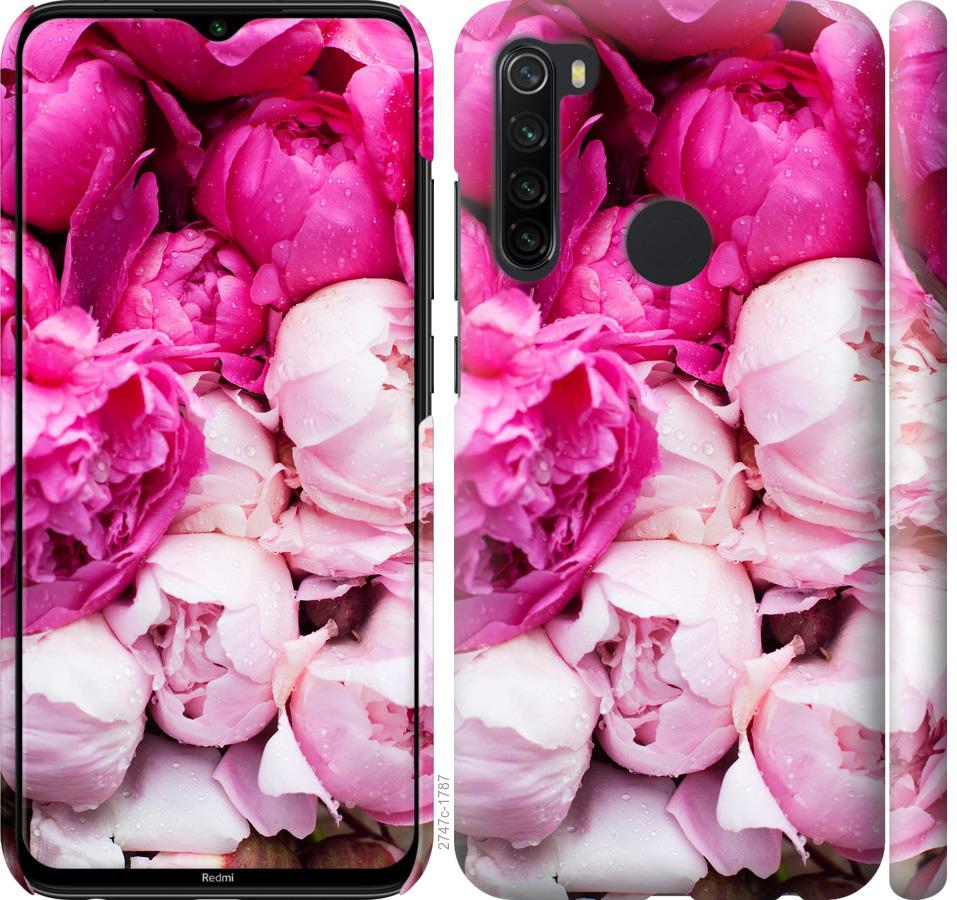 

Чохол на Xiaomi Redmi Note 8T Рожеві півонії