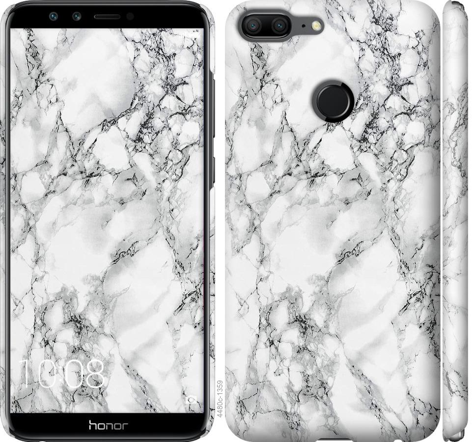 

Чохол на Huawei Honor 9 Lite мармур білий